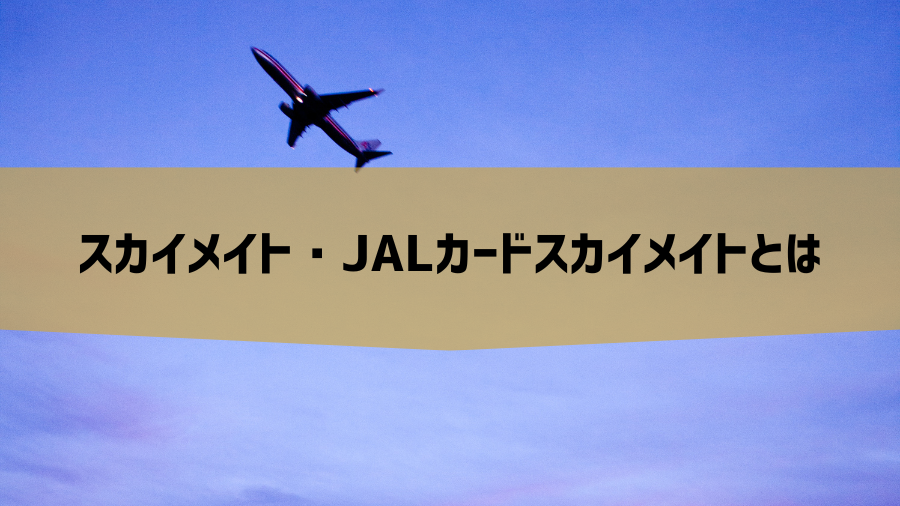 スカイメイト・JALカードスカイメイトとは