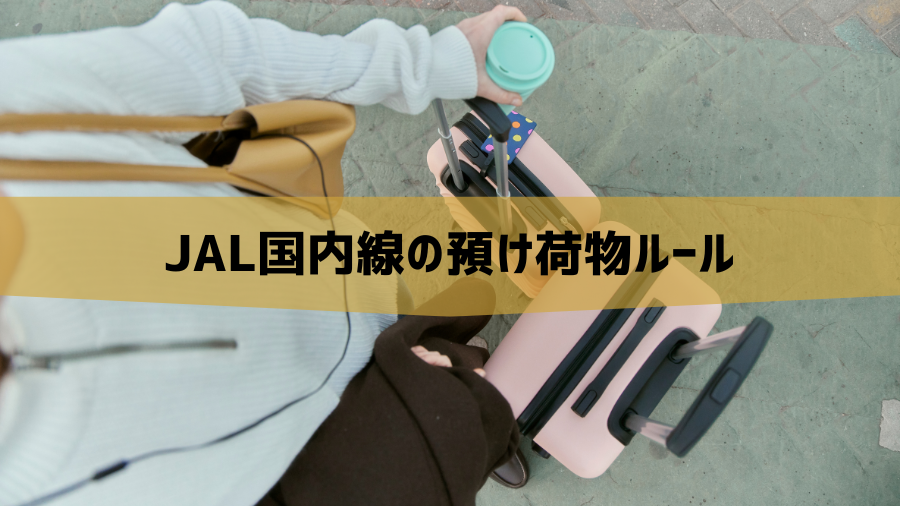 JAL国内線の預け荷物ルール